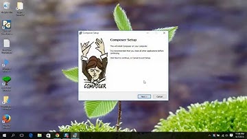 Installing Composer in Wamp