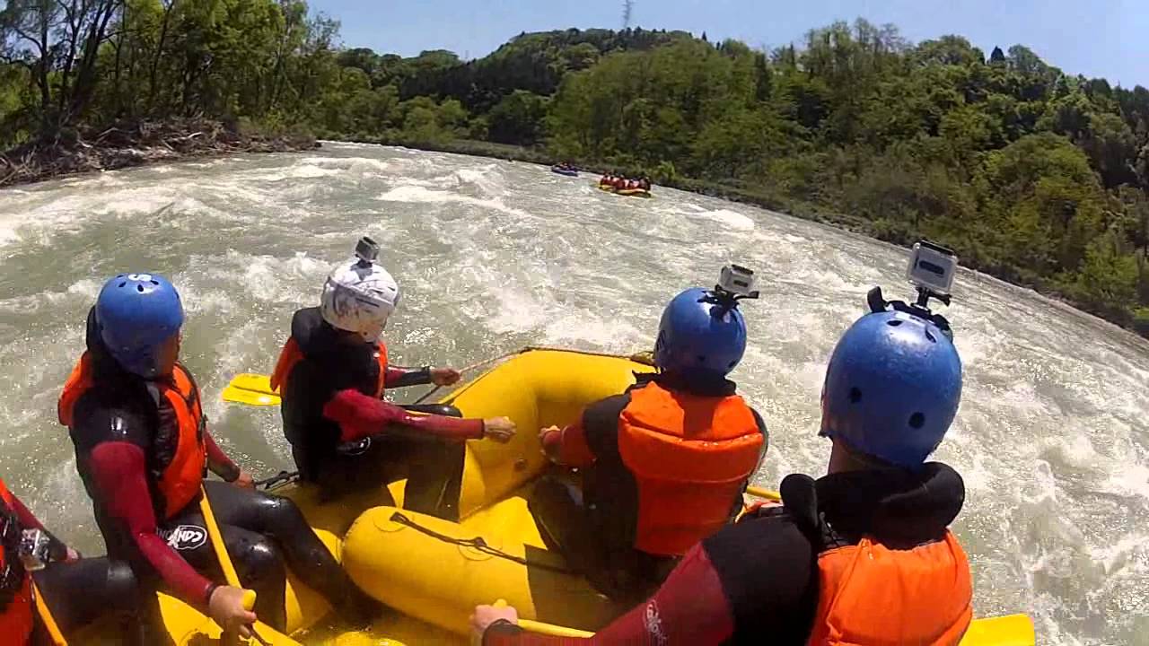 GoPro HD Hero2 White Water Rafting Canyons Japan YouTube