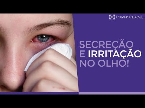 Vídeo: Olhos Pegajosos: O Que é E Como Eu O Trato?