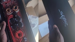 Skar 2000 watt Rms Amp unboxing and quick review.  @diamendking  blue Nemesis AMG Build