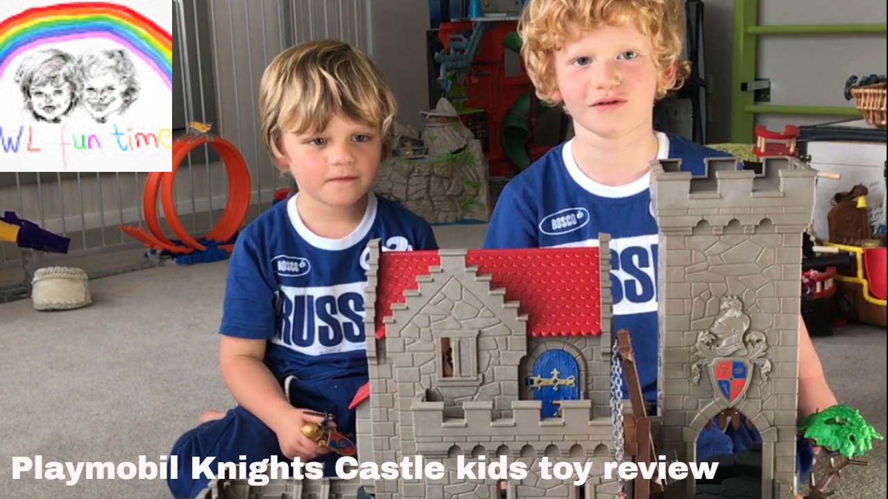 Best Playmobil Castle unboxing and kids review Playmobil Royal Lion KNIGHTS CASTLE 6000 - YouTube
