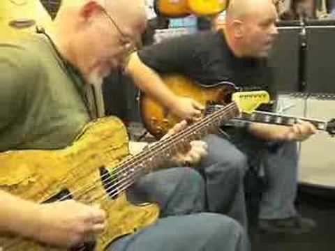 Carruthers Guitars at NAMM 2008/ Power Trio Jam Pa...