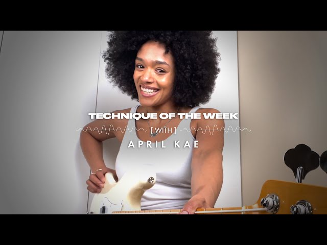 April Kae on Fast Fingers, Technique of the Week