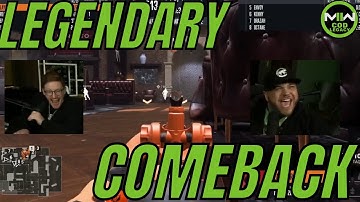 Scump and Karma reacts to the best comeback in COD History