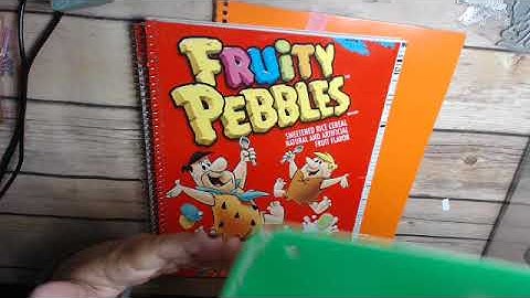 Cereal Box Notebooks ~Inspired by Youtube~