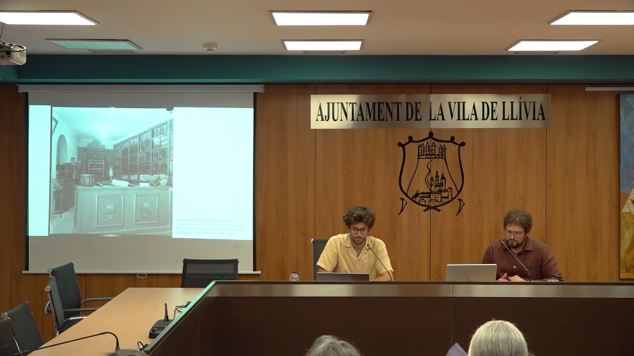L’antiga Farmàcia Esteva de Llívia un conjunt moble de l’època del barroc. Adrià Vàzquez