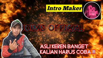Cara membuat intro youtube || INTRO MAKER || TUTORIAL