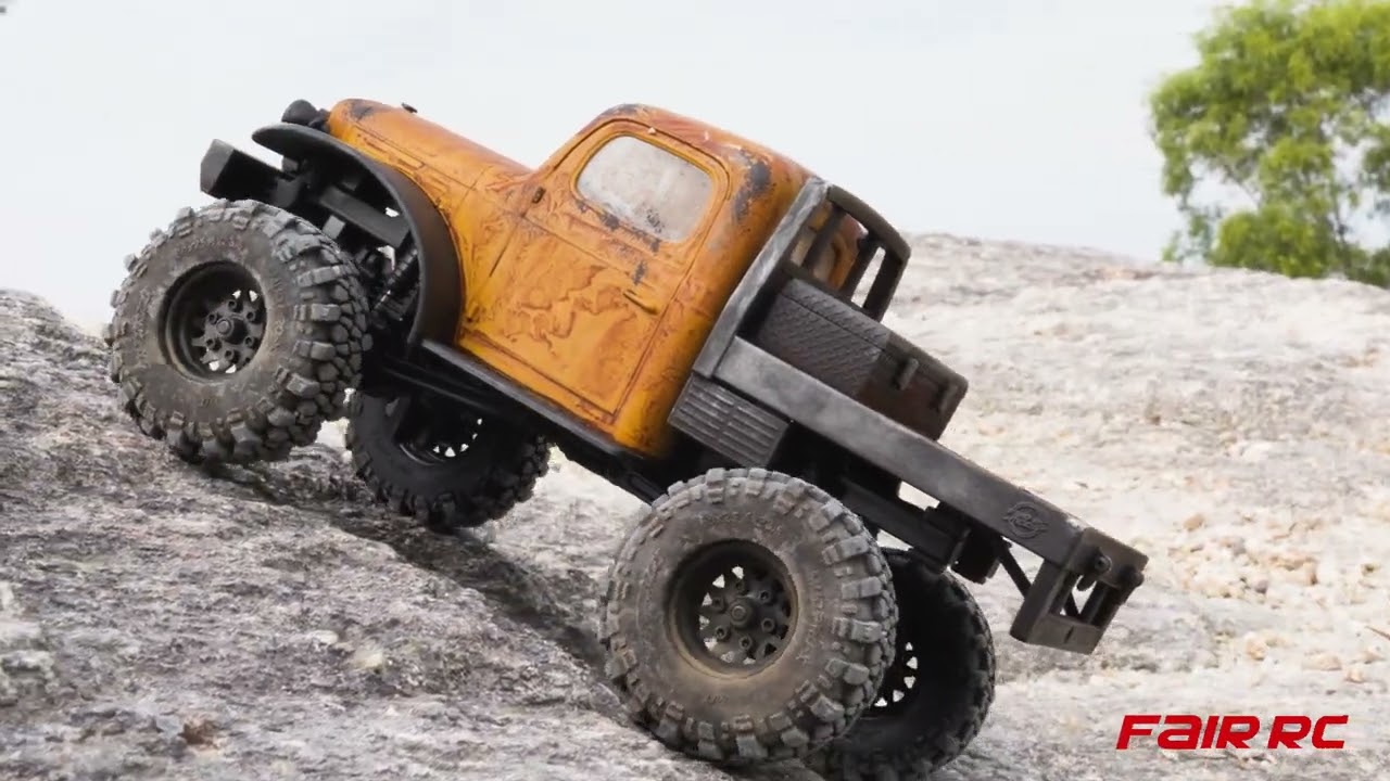 FCX24 Rustwood Mod | Easy Rock Crawl