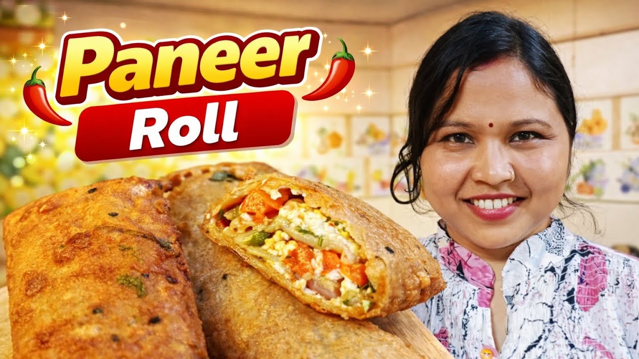 Paneer roll ek baar me hi khtm ho geya 😭 