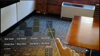 'Point and Click' Cursor Hand Control for the Hololens