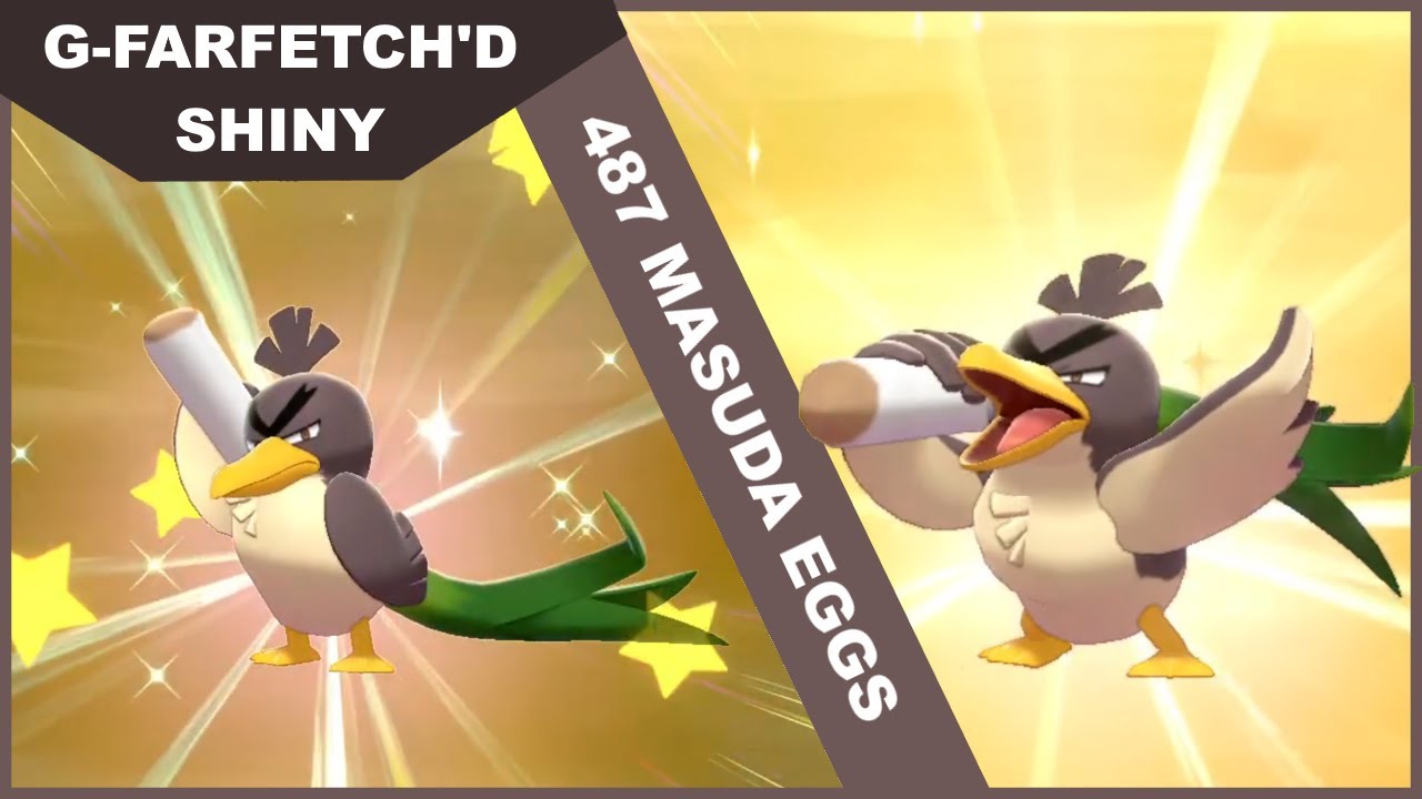 Pokemon 6083 Shiny Farfetchd Egg Pokedex: Evolution, Moves