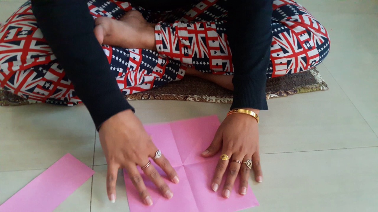 making basket using paper at home in hindi YouTube