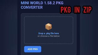 Mini World 1.7.15 PKG convert in ZIP screenshot 4
