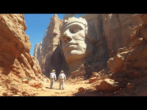 Люди высаживаются на Марсе, где их давно уже ждут 100000-летние Атланты