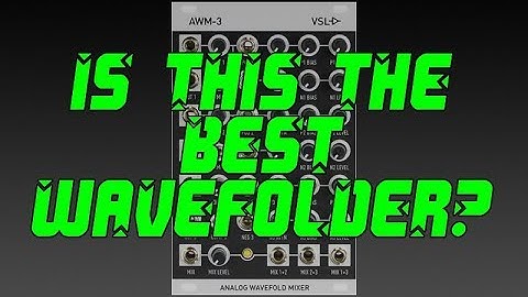 AWM 3 Wavefold Mixer Module by Vintage Synth Lab