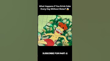 What Happens If You Drink Coke Every Day Without Water? 😱 | #shorts