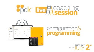 PDK Access Control Coaching: Adding Doors to Configuration & Appropriately Programming