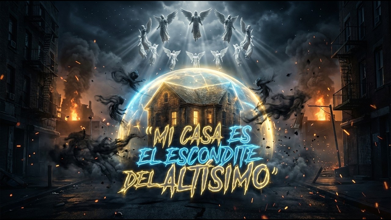 Mi Casa Está Protegida | Trap Gospel de Guerra Espiritual 🔥 Dios es Mi Refugio