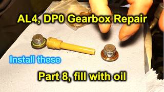 How to repair AL4, DP0 faulty gearbox in limp mode, solenoid valves (Part 8, fill oil and BSI reset)