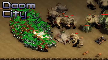 They are Billions - Doom City - Custom Map - No Pause