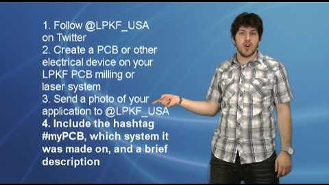 #myPCB Twitter Contest Launch Video: Win a Raspberry Pi from LPKF!