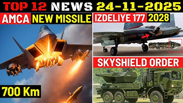 Indian Defence Updates : AMCA 700 Km Stealth Missile,Izdeliye 177 by 2028,Skyshield Order,LAMV Trial