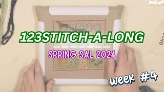 123Stitch.com - Spring STITCH-A-LONG 2024 - Week #4 - Spring Sampler - Final Details