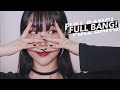 (eng)민니 너무 좋아서 자른 풀뱅 첫 GRWM! 립스코 찍기 전에 메이크업해요! | 민스코 Minsco