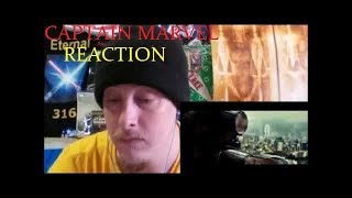 CAPTAIN MARVEL 2019 First Look Trailer REACTION
