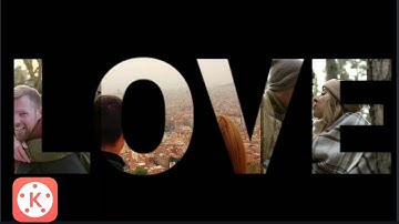 Video text in kinemaster tutorial #blending