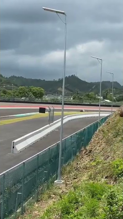 Marc Marquez trial at the mandalika circuit