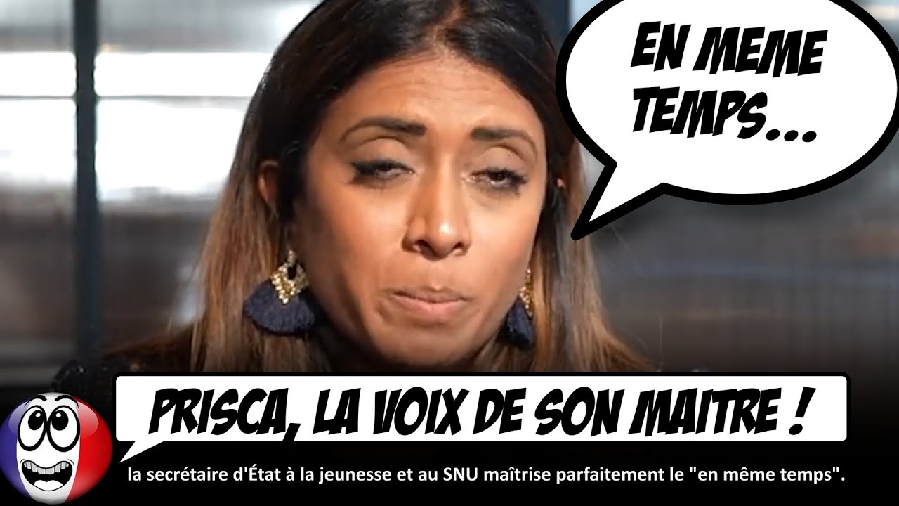 ⁣En bonne macroniste, Prisca Thevenot MENT COMME ELLE RESPIRE à propos du SNU.