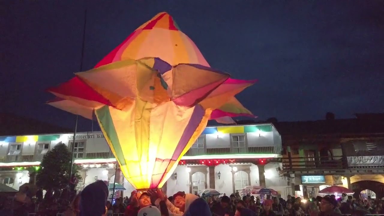 2do Día de Concurso de Globos de Cantoya en Cherán Michoacán