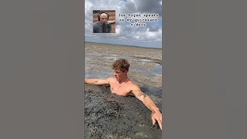 Joe Rogan Speaks Up On Viral Quicksand Videos Posted By This Creator!👀 #shorts