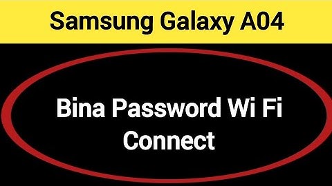 How to connect WiFi via QR code, Samsung galaxy A04s me Bina password ke Wi Fi connect kaise karen