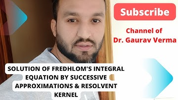 Solution of Fredhlom