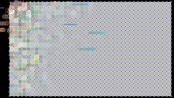 A Lorentz gas with oscillating obstacles on a square grid in a strong magnetic field
