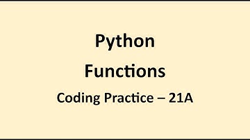 Coding Practice 21A || Functions || Python || NxtWave || CCBP