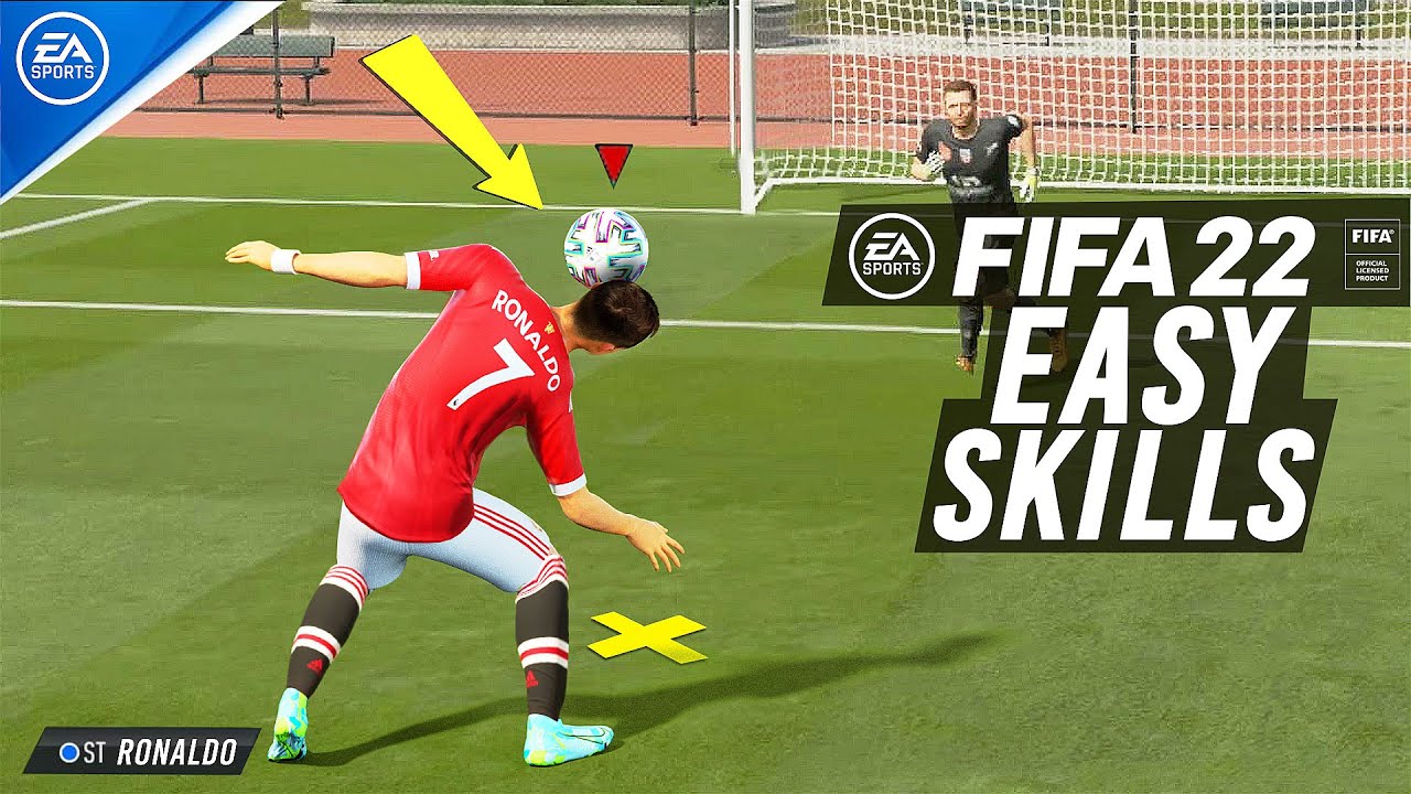 FIFA 22 - TOP 10 EASY SKILL MOVES TUTORIAL[NEW] 