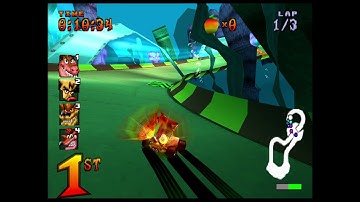 CTR Crash Team Racing - All Race Cups - Duckstation Emulator PS1