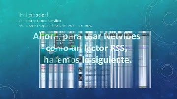 Tutorial funcionamiento Netvibes.