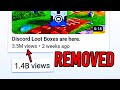 Youtube has reset discords views on youtube