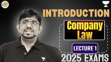 Company Law CS Exec Mod 1 Demo Session 1 #companylaw #unacademy #unacademycs #csamitvohralawclasses