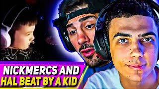 Nickmercs and ImperialHal WIPED by 10 yr old Apex Player
