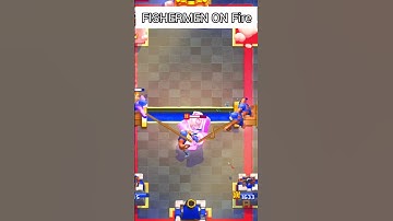 Grote stappen vooruit... Visser trekt hem terug! #shorts #clashroyale #filter