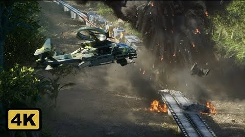 Avatar: The Way of Water - The Train Raid [4K]