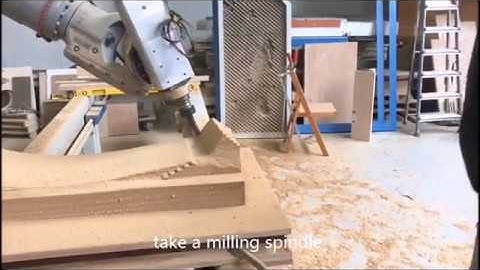 IRS Robotics 3D robotcadcam milling