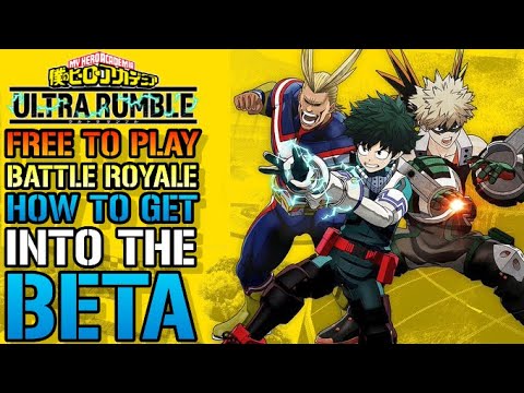 My Hero Academia terá game Battle Royale com Beta Aberto este mês