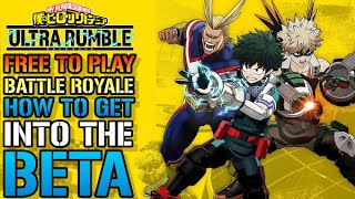 My Hero Academia Battle Royale Holding An Open Beta - Game Informer