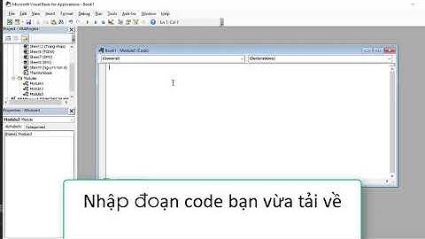 Hướng dẫn nhập code VBA Macro xóa nhiều sheet trong Excel